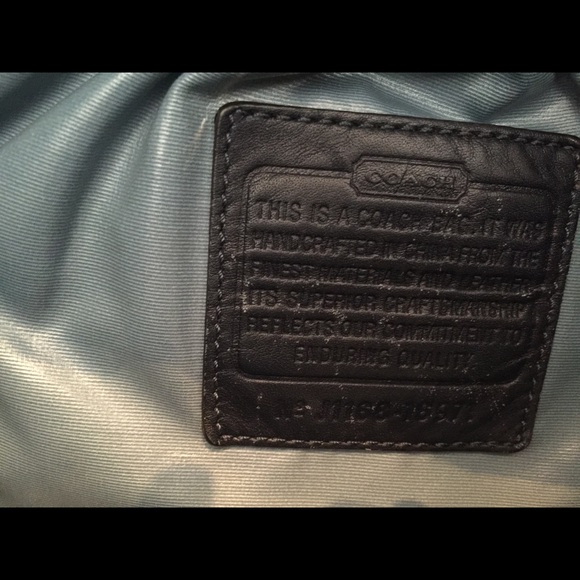 Authentic Coach Diaper/Tote Bag - Picture 3 of 6